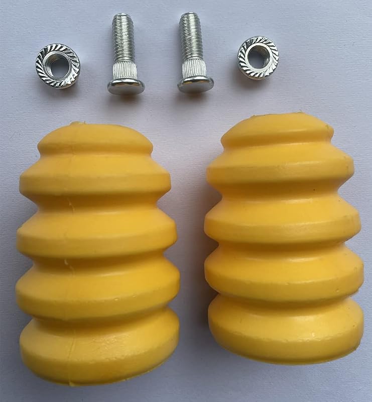 Par de batentes de suspensão traseiros Shibeiparts 15236353 para Chevy Silverado 1500 e GMC Sierra 1500 2007–2019