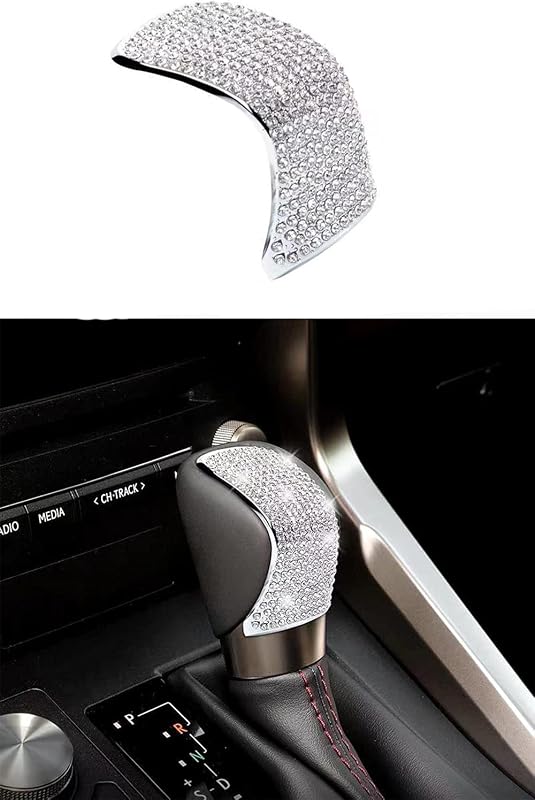 Aro decorativo com cristais CONGCONG para relógio interno e alavanca de câmbio Lexus – 1 unidade
