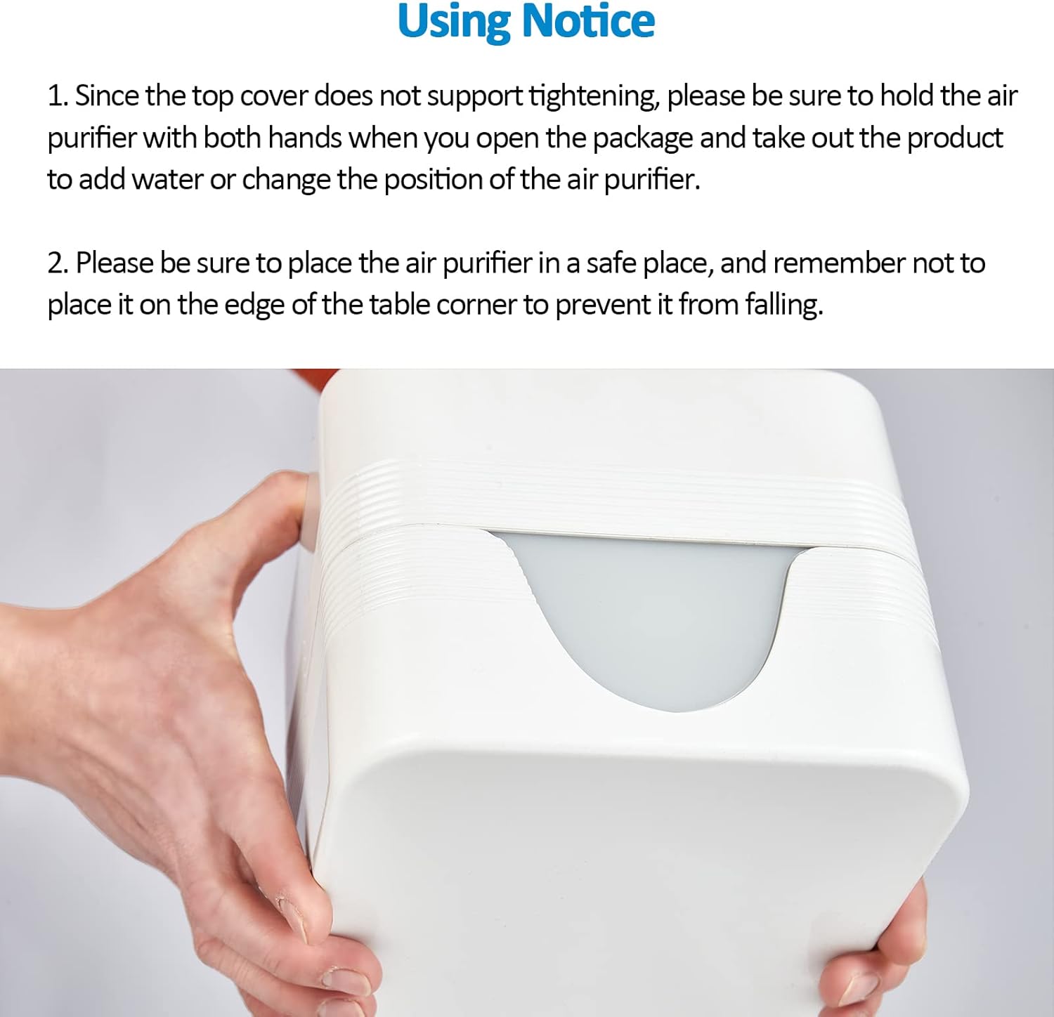 Water-Based Purifier Air Washer, Revitalizer with 6 LED Warm Color lights- Plus Lavender, Orange, Citronella, Lemon, Breathe Easy, Jasmine & Camellia, 10ml Each