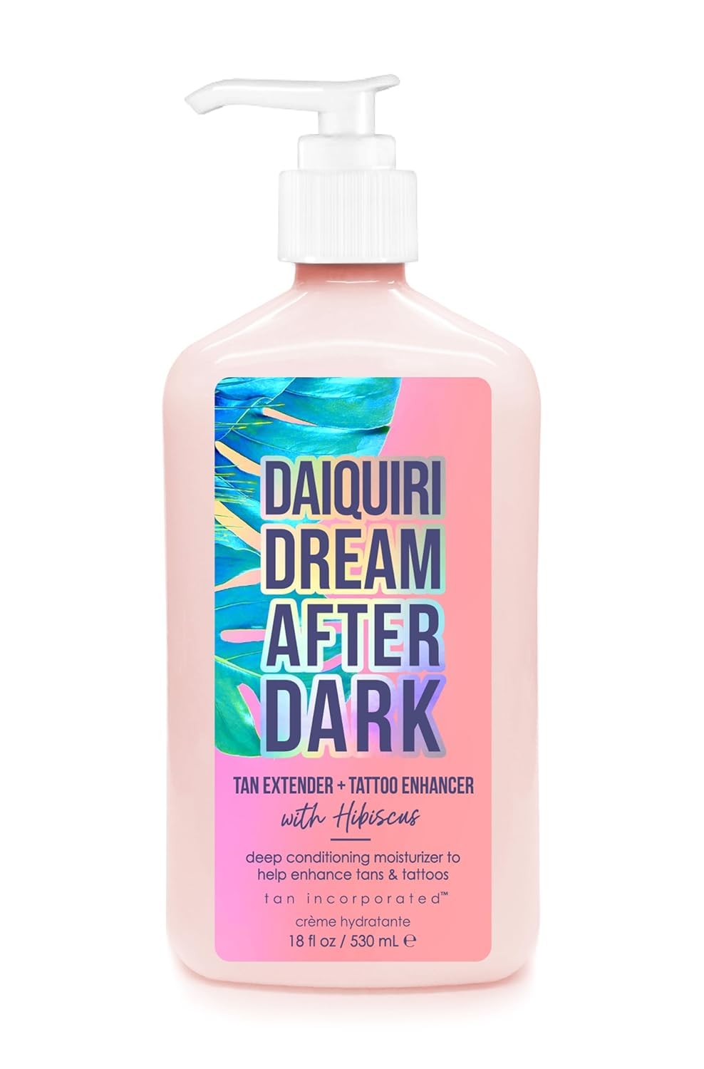 Brown Sugar Daiquiri Dream After Dark Tan Extender + Tattoo Enhancer Moisturizing Body Lotion w/Hibiscus – Helps Enhance Your Tan & Tattoos