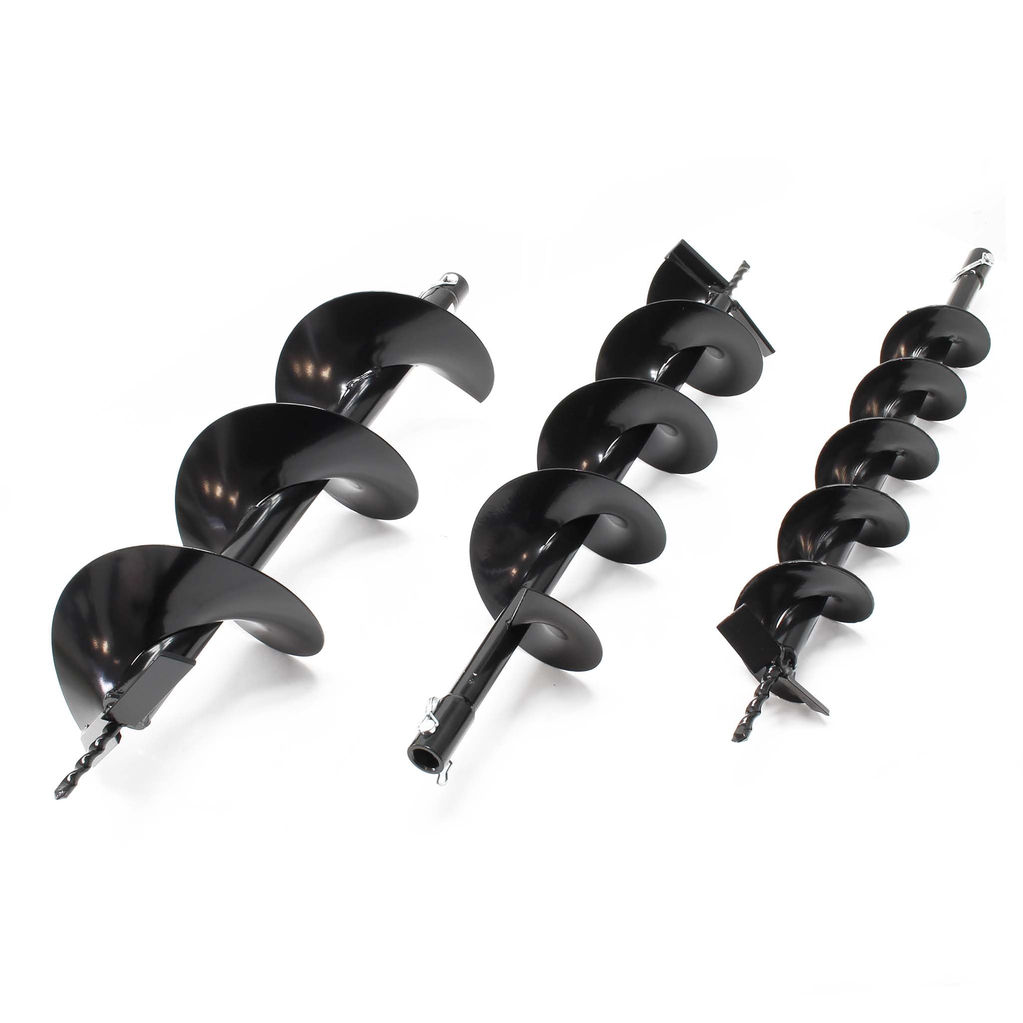 Zestaw wiertnicy glebowej z silnikiem benzynowym 1,4kW i 52cm³ łącznie z wiertłami 100mm 150mm 200mm