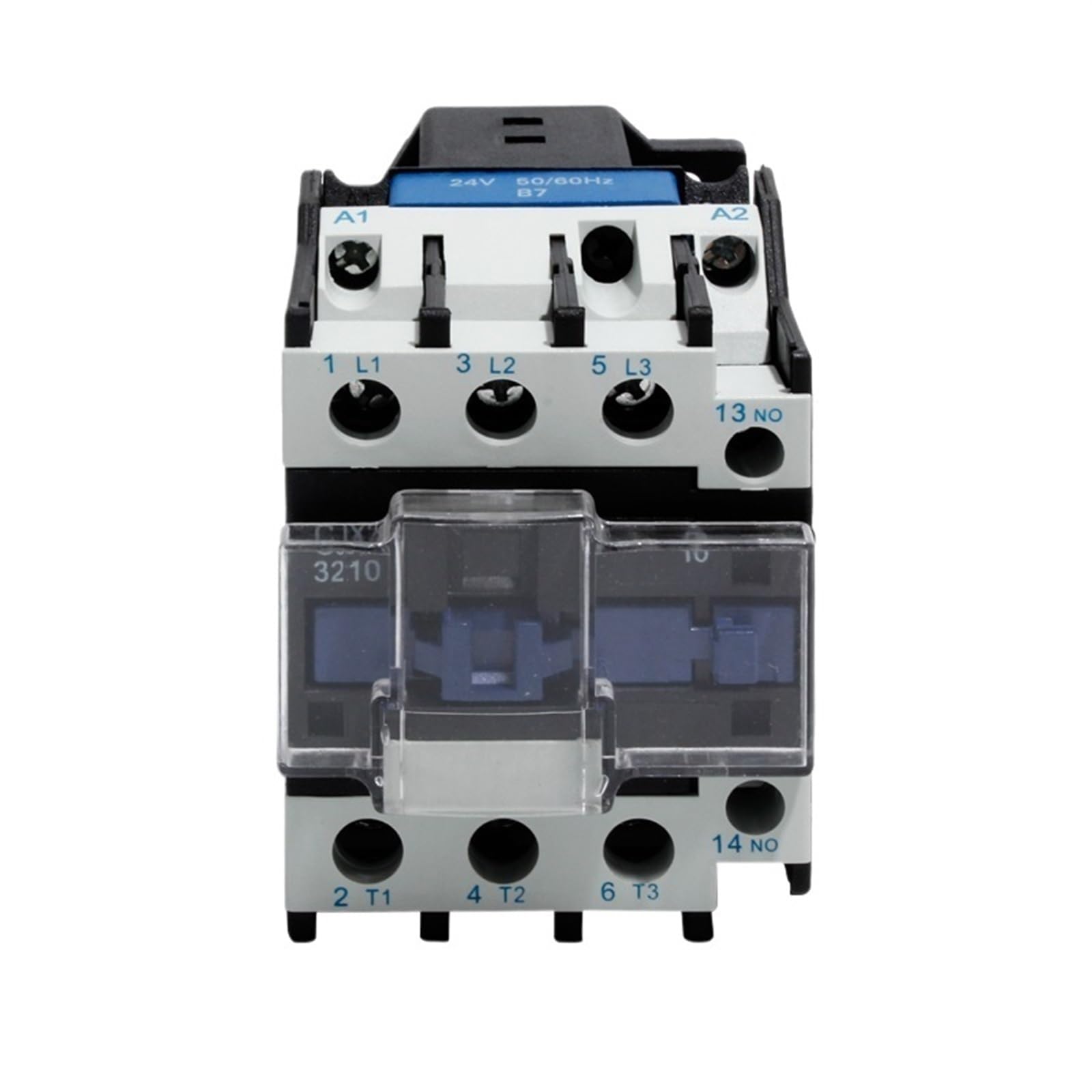 Contactor de voltaje de bobina CJX2-3210 AC 110V interruptor abierto normal 4