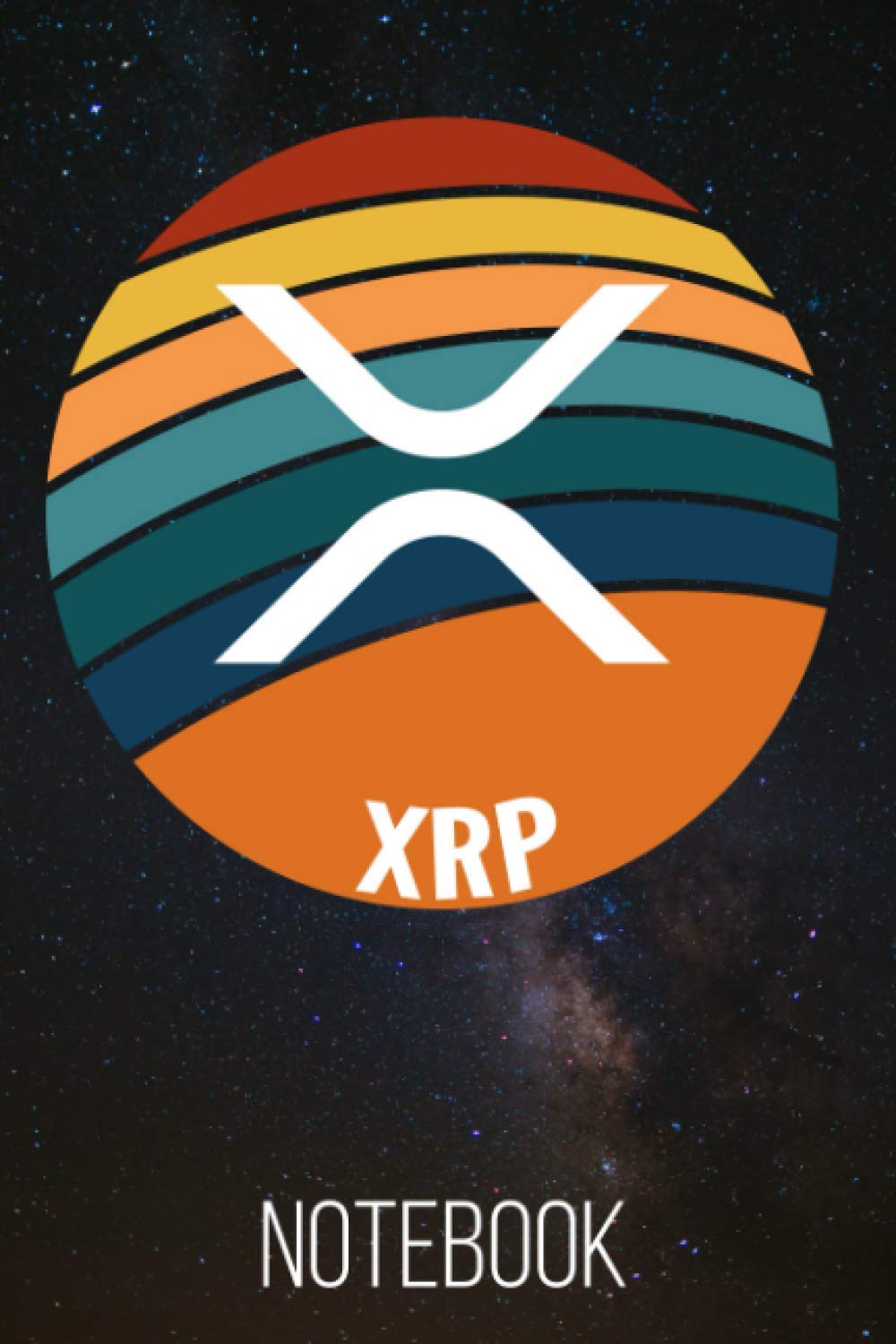 XRP Notebook: 120 Lined Pages 6x9 Notebook: Ripple XRP Cryptocurrency Paperback Blank Book | Crypto Password Journal | Password Manager | Gift (Volume 4)