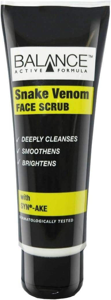 Balance Active Snake Venom Face Scrub 75ml x 3 Packs