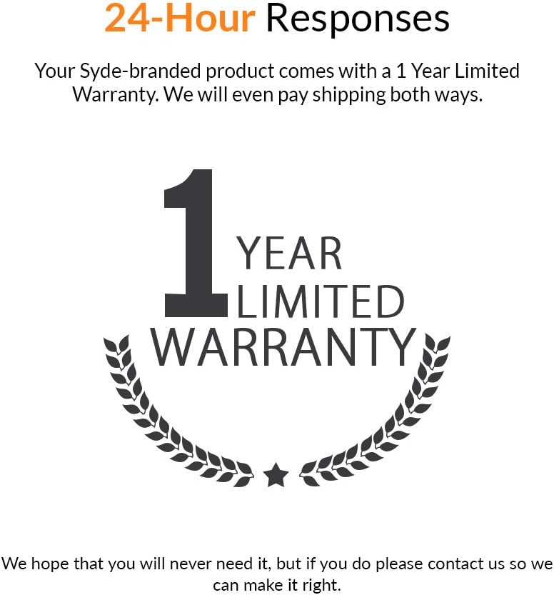 SYDE METAL Micro USB Cable 2.0 (5ft) - Reinforced, Quick Charge 3.0 Compatible, Premium, Military-Grade, Double-Nylon Braided, rapid charger for Samsung, Nexus, Motorola, Android (Gray)