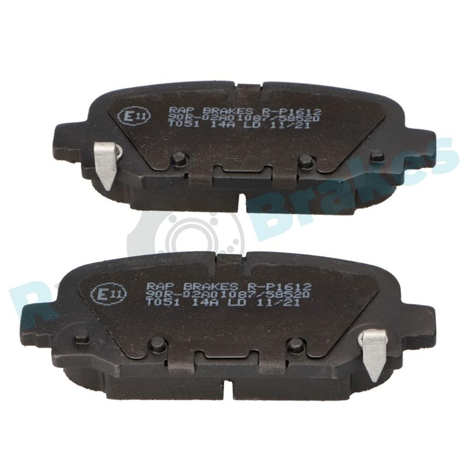 RAP Brakes Bremsenset 278mm hinten | R-D0375 + R-P1612 Kompatibel mit Compass (mp, M6, Mv, M7)