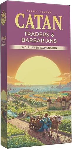 Miniatura 2 de Extensión de juego de mesa Catan Traders and Barbarians que permite un total de 5 a 6 jugadores para la expansión de los Catan Traders y Bárbaros