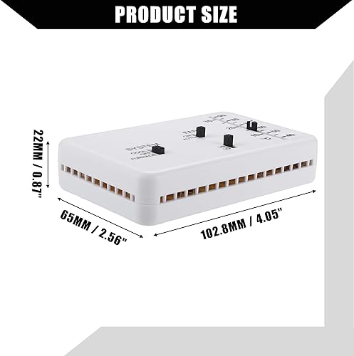 Miniatura 8 de Kit de termostato de calefacciónrefrigeración para autocaravana, para autocaravana, termostato Duo-Therm, control analógico de calorfríotemperatura