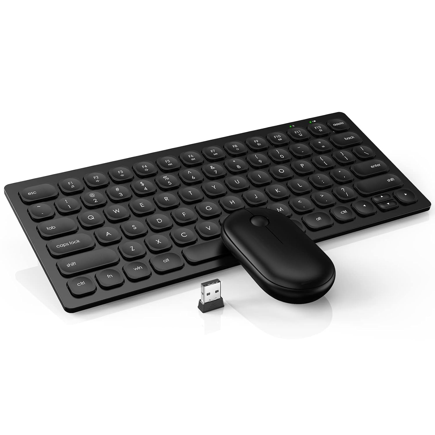 Amazon.in: Buy Wireless Keyboard and Mouse, WisFox 2.4GHz Compact ...