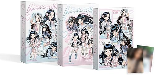 NewJeans 2nd EP Get Up (Weverse Albums ver.) C + Juego de tarjetas de fotos adicionales