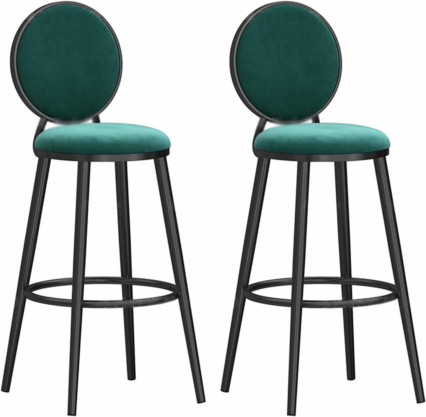 ZaLiX Family Bar Stool, High Stool, Set of 2, Bar Height Bar Stools