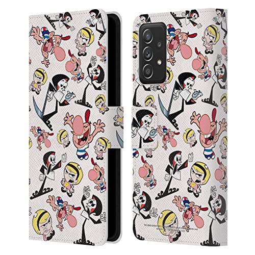 Étui portefeuille Galaxy A52 antichoc en cuir avec fermeture magnétique