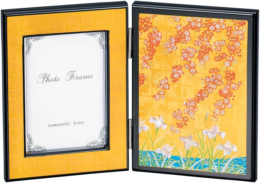 Nakatani Brothers Shokai Yamanaka Lacquer Tenpyo Type Panel & Picture Black Korinhana Comparison 37-3004