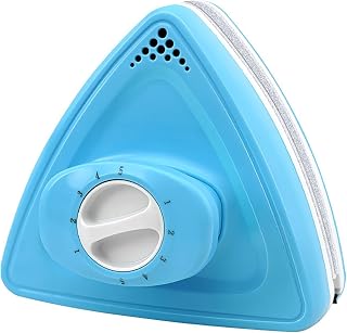 Magnetic Window Cleaner 5-Files Adjustable Magnetic Washing Window Brush Glass Wiper for High-Rise and Car Glazed Windows Thickness 6-46Mm,10~46mm