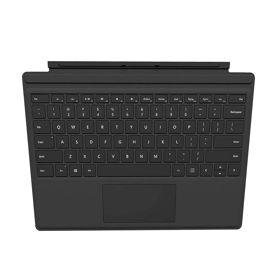 Surface Pro 純正キーボード 1725 黒 ネイビースウェードシート付 Surface Pro 純正キーボード 1725 黒 ネイビースウェードシート