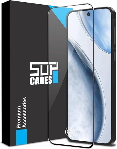 SupCares Tempered Glass for Vivo X200 FE (6.31 Inch) With Installation Kit | Military-Grade Gorilla Screen Protector | Edg...