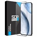 SupCares Tempered Glass for Vivo X200 FE and Vivo X300 FE (6.31 Inch) With Installation Kit | 9H Edge to Edge Screen Protector | Black gallery image