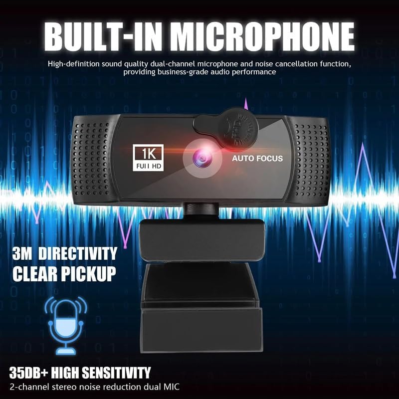 DDYYDS Webcam Web Camera with Microphone Plug Cam for PC Computer Laptop Video Mini