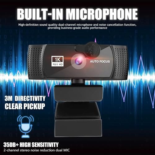 DDYYDS Webcam Web Camera with Microphone Plug Cam for PC Computer Laptop Video Mini