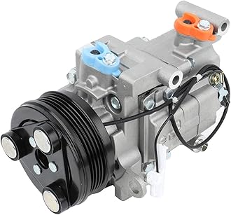 SCITOO AC Compressor Fit for Mazda 3 2.0L 2.3L 2004 2005 2006 2007 2008 2009, Air Conditioning Compressor for Mazda 5 2.3L 2006 2007 2008 2009 2010 CO 10759C