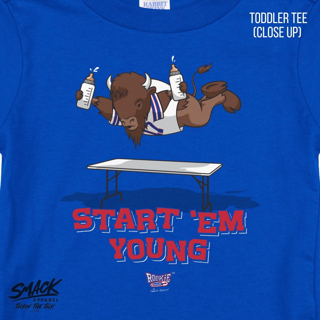 Start 'Em Young Baby Apparel for Buffalo Football Fans (NB-7T) - Image 3