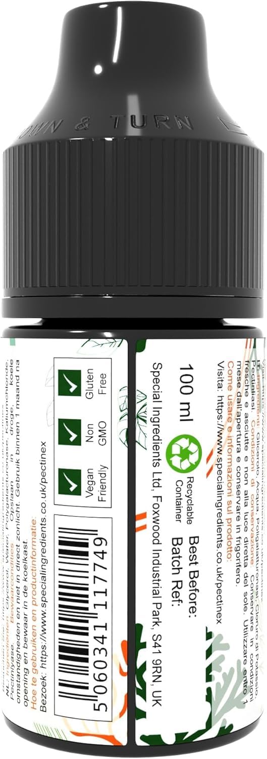 Special Ingredients Pectinex Ultra SP-L 100ml - Enzima che scompone la struttura della pectina - qualità premium (etichette e istruzioni in italiano) - confezione riciclabile