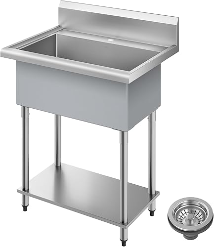 Vista 8 de Kraus Standart Pro KHU104-33 - Fregadero de cocina de 33 pulgadas con montaje inferior, doble tazón 60/40, calibre 16, acero inoxidable