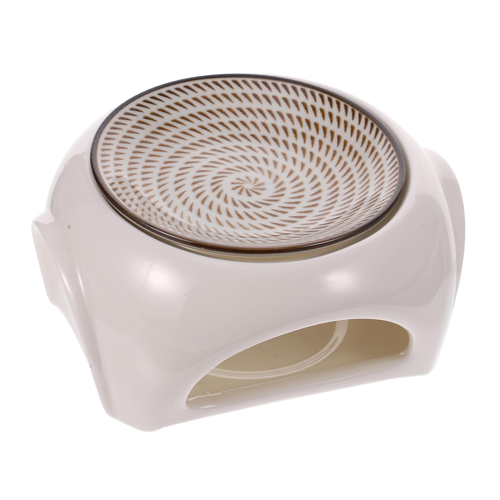 GARVALON Keramik Aromatherapie Lampe Duftlampe für Wachs Melts Schnell Duftend Einfach Bedienbar für Wohnzimmer und Geschenk zur Hauseinweihung
