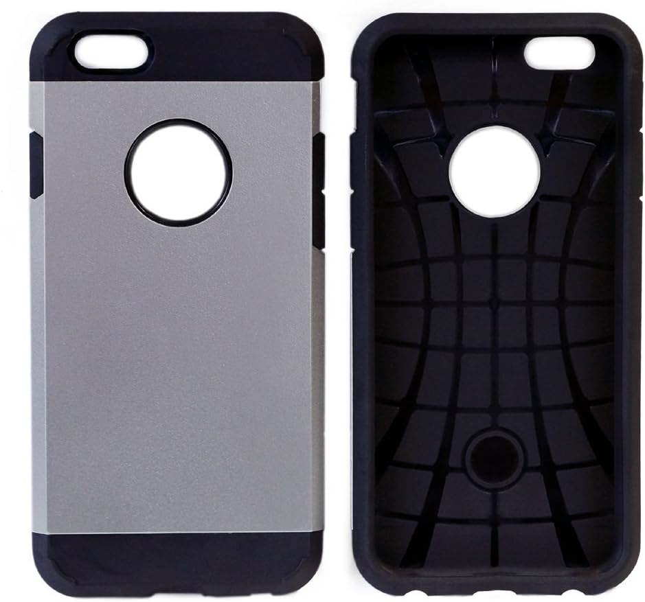 I Phone 6 case, IPhone 6s Case,shock Dispersion Technology, Bumper Case, Ultra Slim, Tough,[non Slip] [Perfect Fit] Excellent Grip, Slimmer, Ultimate Protection.Gray.