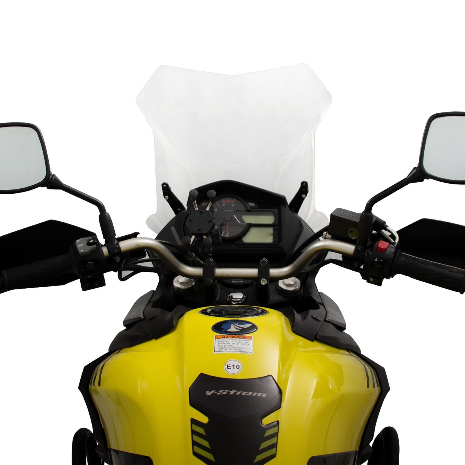 GP Kompozit Parabrisas V-Strom DL 650 2017-2021 compatible transparente 48 cm