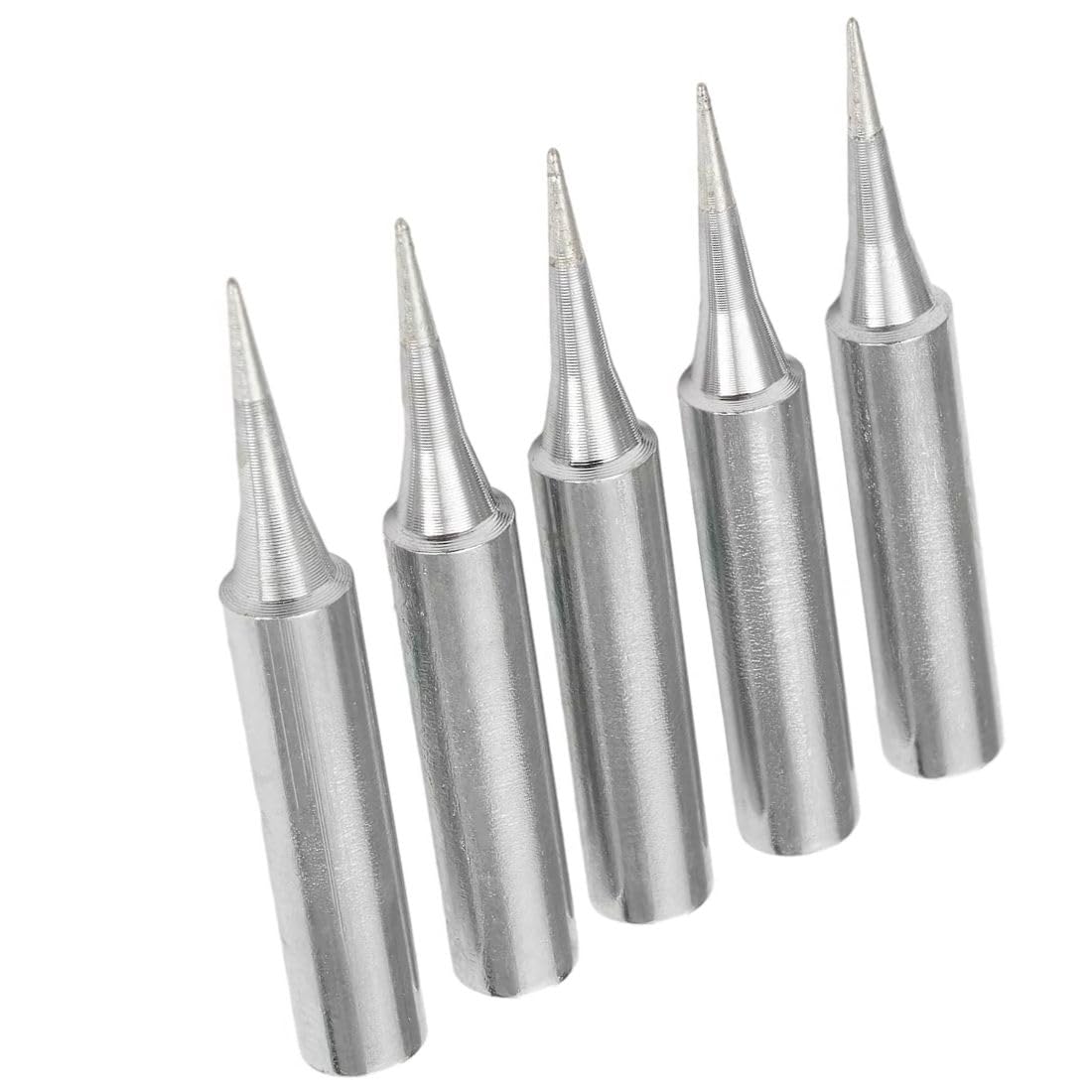Vadda Bai 5 Pcs Soldering Iron Tips (900M-T-I) - Replacement Iron Bits Pointed Suitable for Lion King, Hako, Quick and other Brand Models 936, 937, 907 - Pack of 5-picture-25