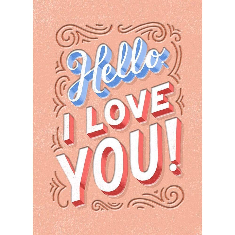 Hallmark Studio Ink - Hello I Love You Card 25516773