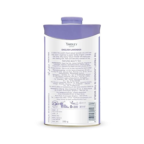 Miniatura 4 de Yardley Talco perfumado de lavanda inglesa  8.82 oz (8.81 onzas)