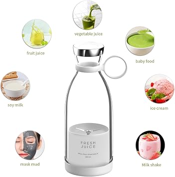 Portable blender ixer Bottle Blender Hand Blender Cordless Portable Juicer Juicer Mixer Personal Size Blender Portable Juicer Cup Portable Travel Mini Ice Mixer Electric Smoothie Blender Juicer Cup