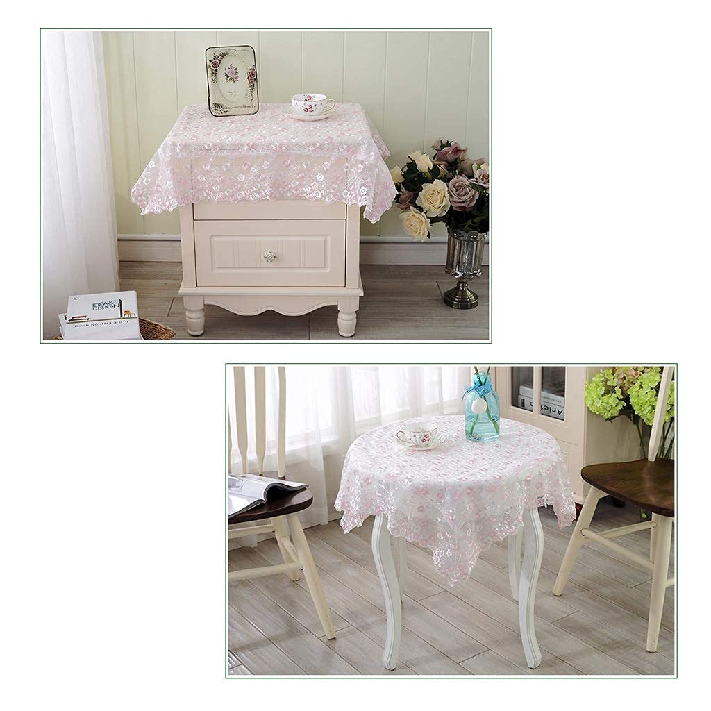 Amazon｜テーブルクロス手作りシンプルクラシックホワイトレース