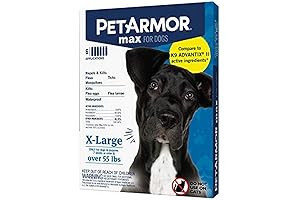 Max Flea and Tick Prevention Plus for X-Large Dogs (Over 55 Pounds)