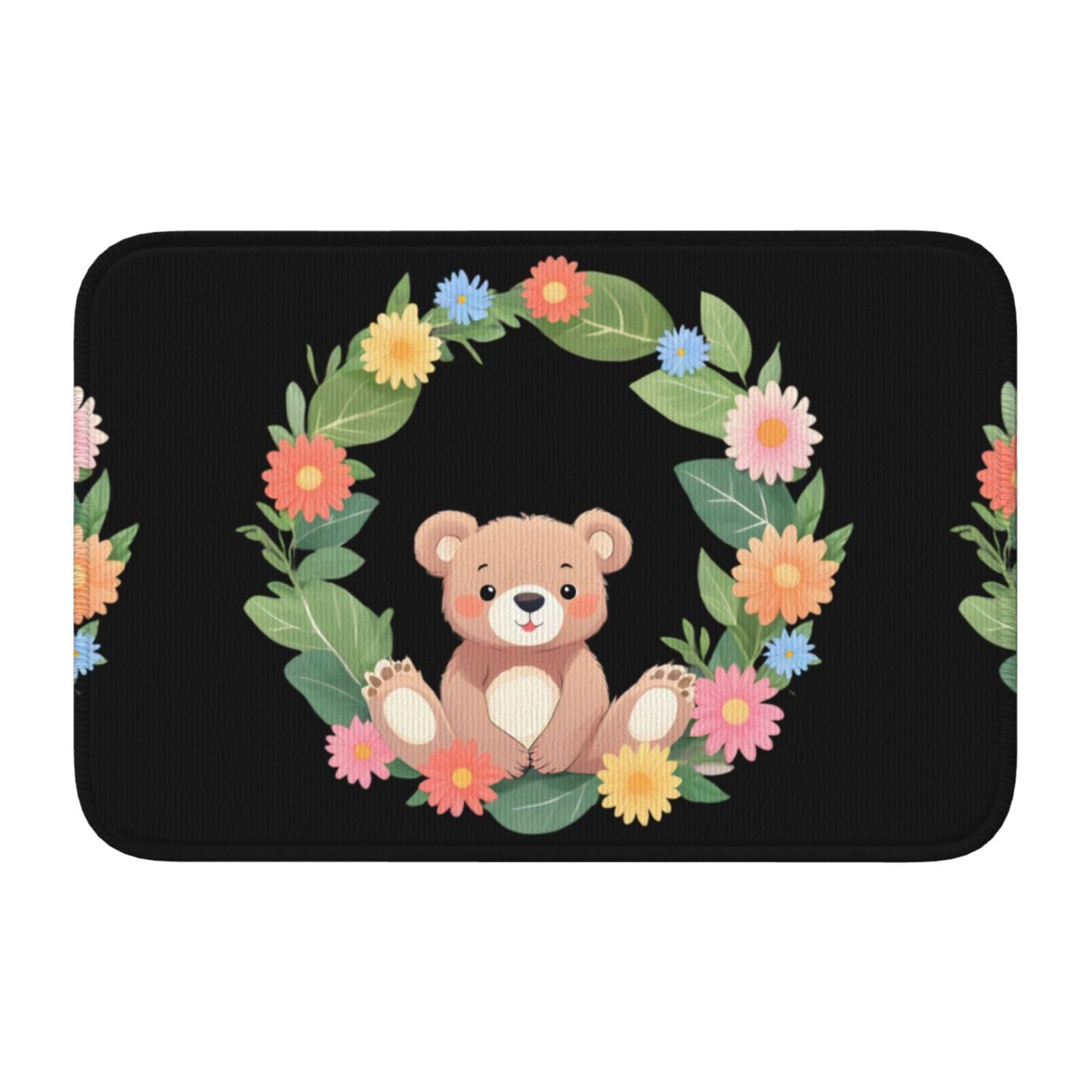 Tapis de sol ourlet 101,6 x 152,4 cm parfait pour réchauffer le salon familial