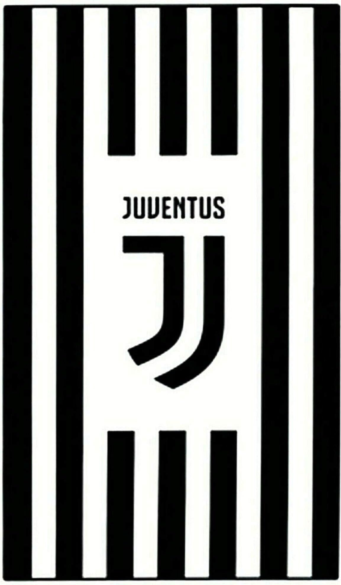 JUVENTUS Giant Official FC (Serie A) Crest Towel (100% Cotton and 140cm x 70cm)