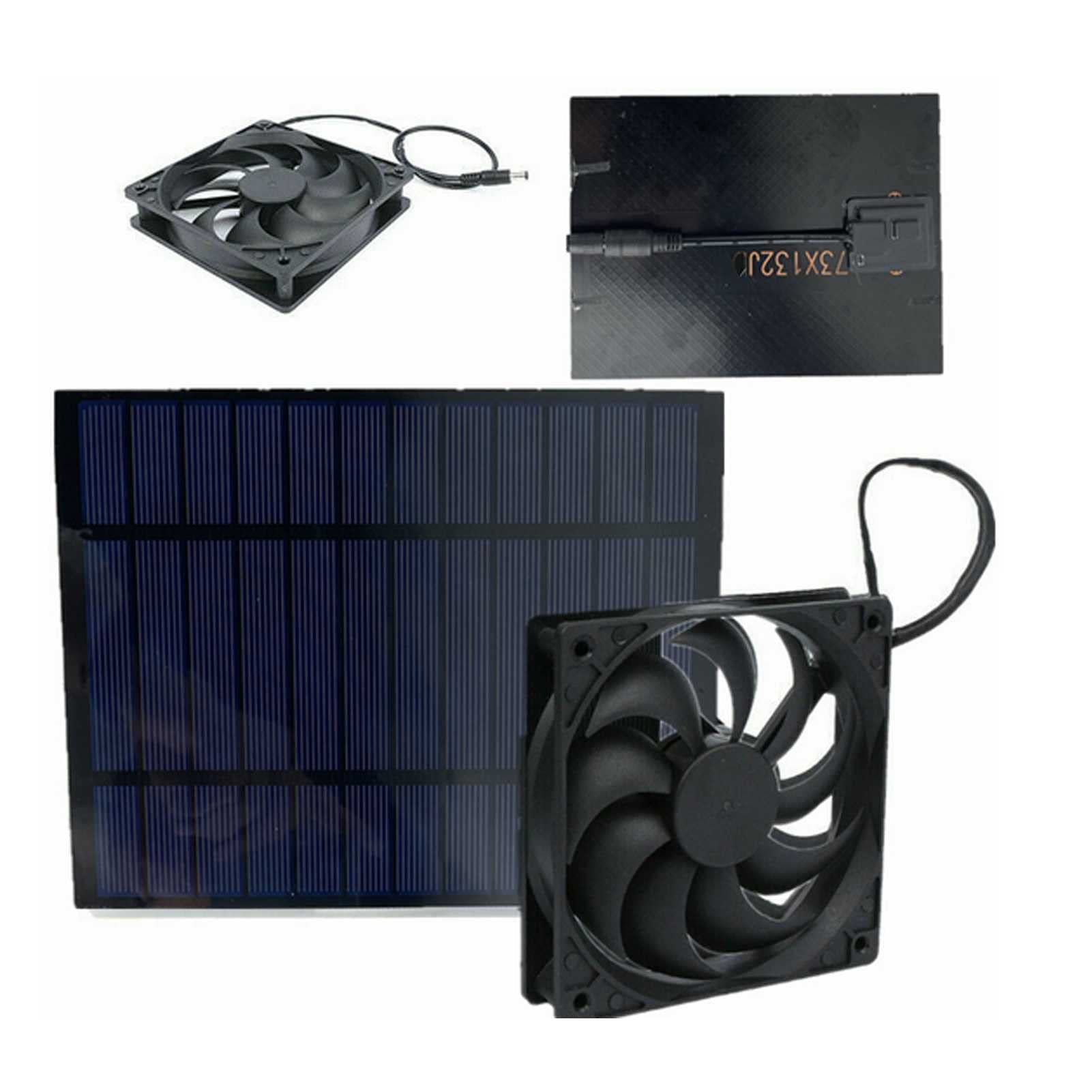 Ventilatore Solare 10W - Singolo, Impermeabile, Per Pollai E Serre - Foto 3