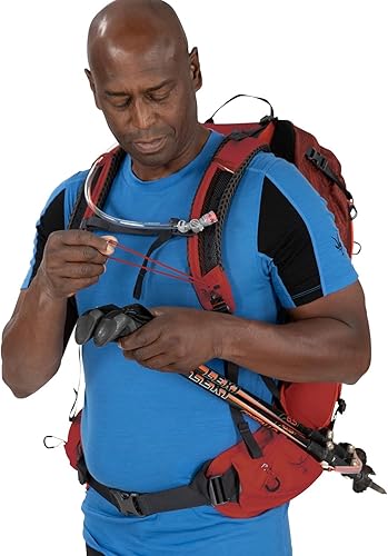 Miniatura 13 de Osprey Manta 24L Mochila de senderismo para hombre con depósito hidráulico, color negro