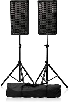 2x dB Technologies B-Hype 15 Active PA Speaker 15" DJ Disco Sound System Bundle