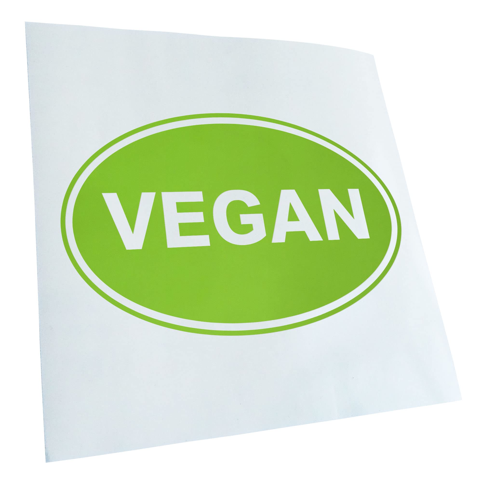 Vegan JDM Decal Racing Die Cut Sticker 17 x 11 cm