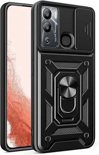 Vista 348 de Carcasa de soporte compatible con Motorola Razr 2023, con cubierta deslizante para lente de cámara compatible con Motorola Razr 40 5G 2023 XT2323-1