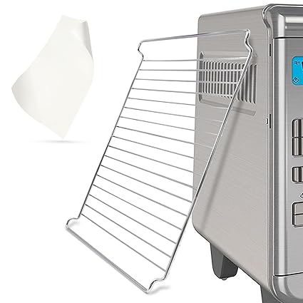 Wire Oven Rack Compatible with Cuisinart TOA-95 Convection Oven, Stainless Steel Wire Cooling Rack Replacement with Baking Paper, Large