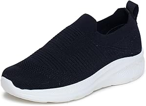 TRASE Shoes for Woman | Women's Lightweight Slip On Running Shoes | Soft Cushioned Insole | Comfortable and Flexible Ladies Casual Sports Shoe for Gym, Walking, Office and Daily Use