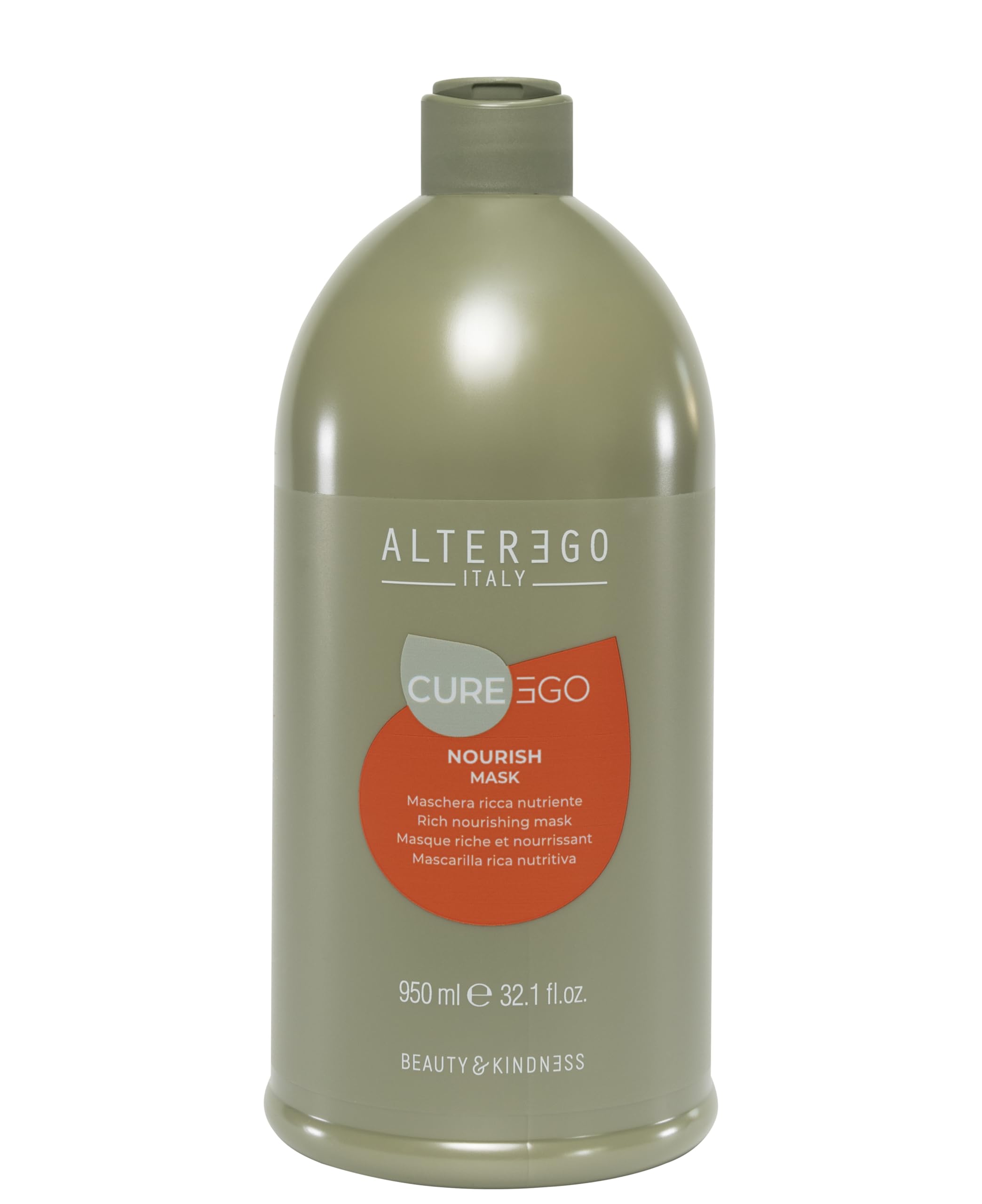 Masque nourrissant Alterego Curego 950 ml soin de prestige capillaire