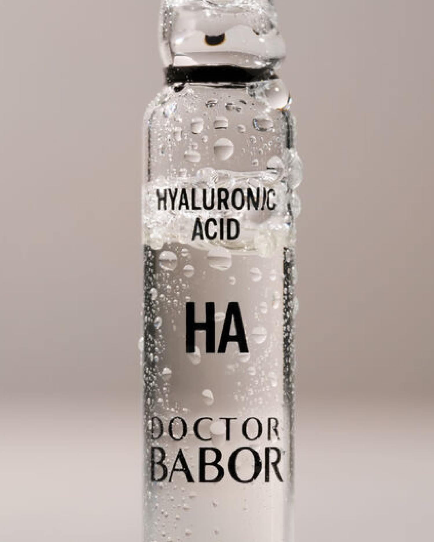 DOCTOR BABOR 10D Hyaluronic Acid Ampoule Serum Concentrate, 7-day Moisture Treatment, Plumper Fresher Complexion with Intensive Moisture, Minimize Wrinkles, Radiantly Glowing Skin