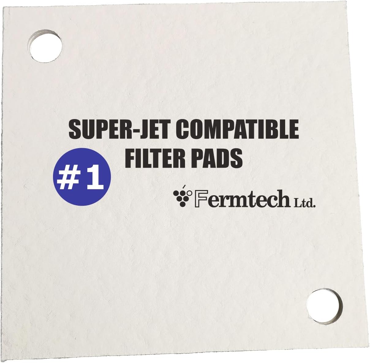#1 Filter Pads Compatible with Buon Vino Super Jet Wine Filters. 8 Micron Filtering pads | Filter Wine Beer, Kombucha, Mead Mash. Coarse filtration |Not a Buon Vino product.