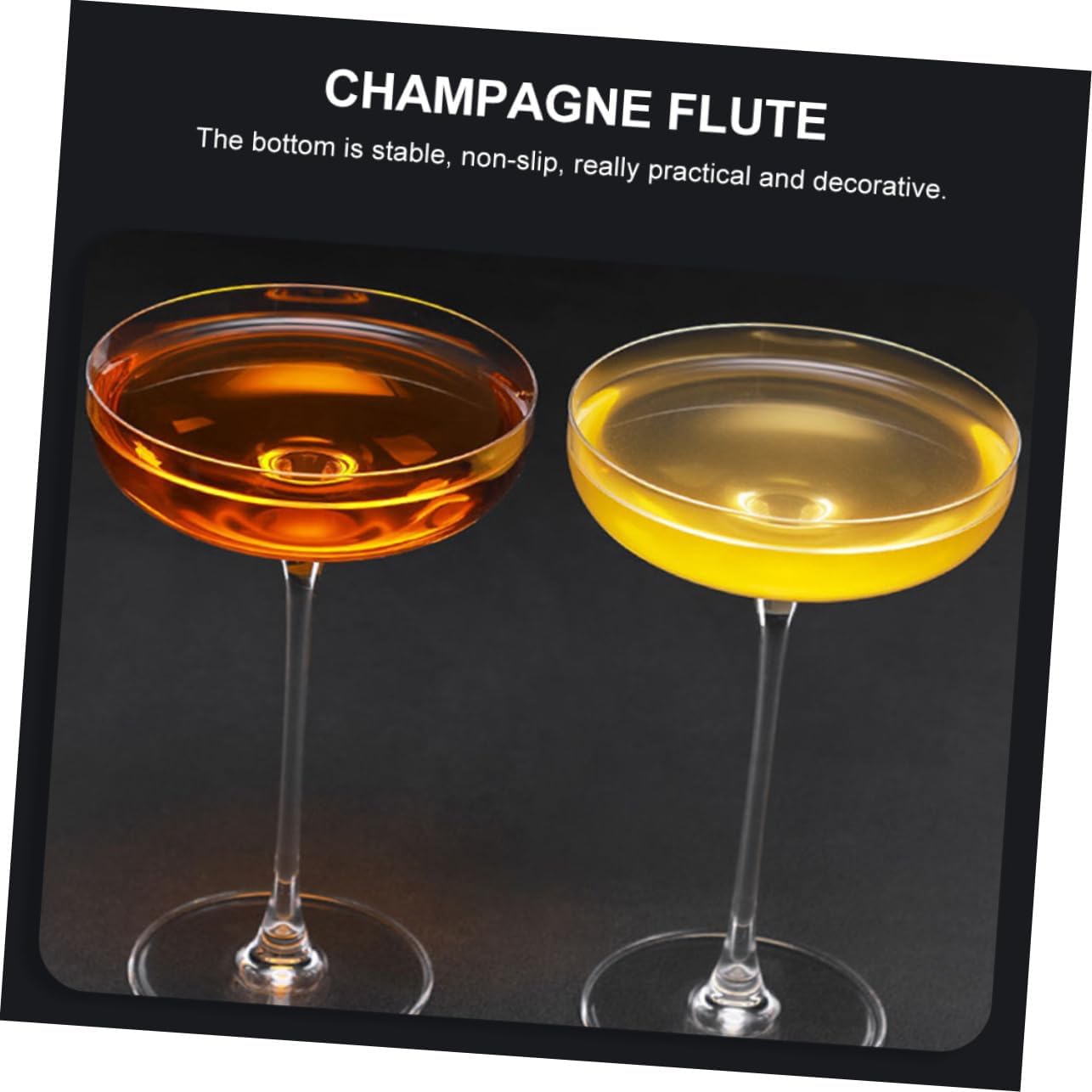INOOMP 1Pc Elegant Crystal Glass Goblet Creative Wine Cup for Cocktails Red Wine Unique Design for Home Bars Events Non Slip Base for Stability Beautiful Decorative Drinkware