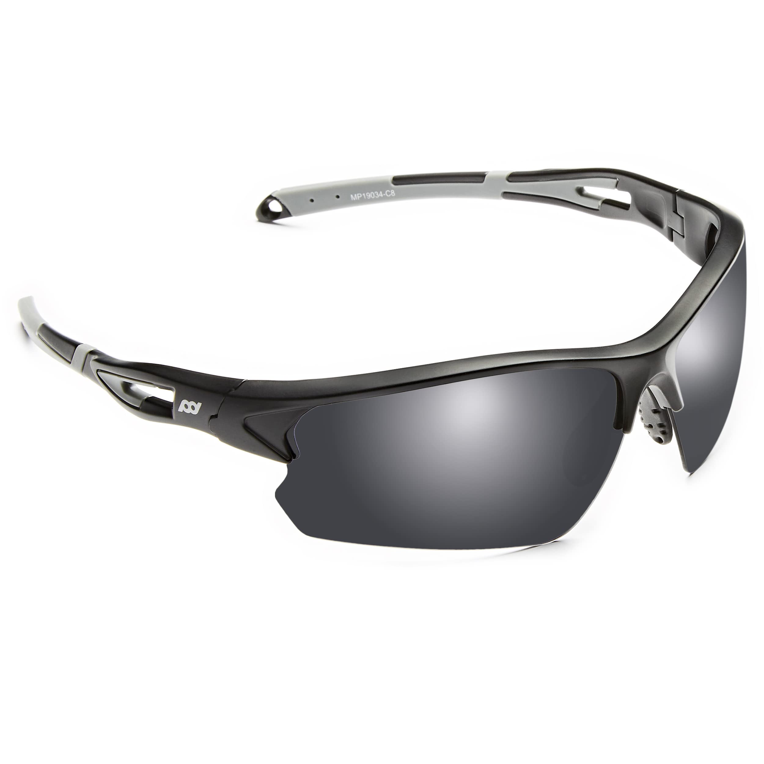 POLARS DESIGN Occhiali da sole sportivi polarizzati per uomo e donna, protezione UV per corsa e ciclismo